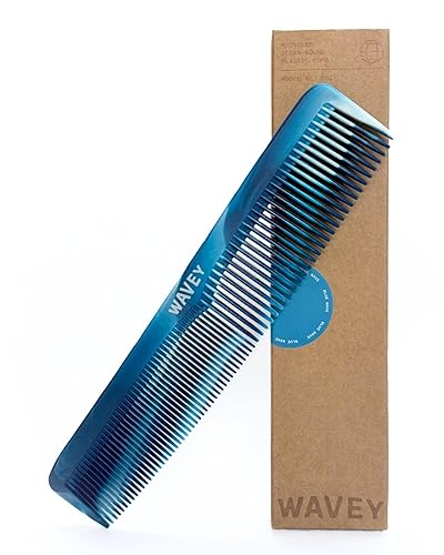 WAVEY Quality Hair Comb for Men and Women, Recycled Ocean