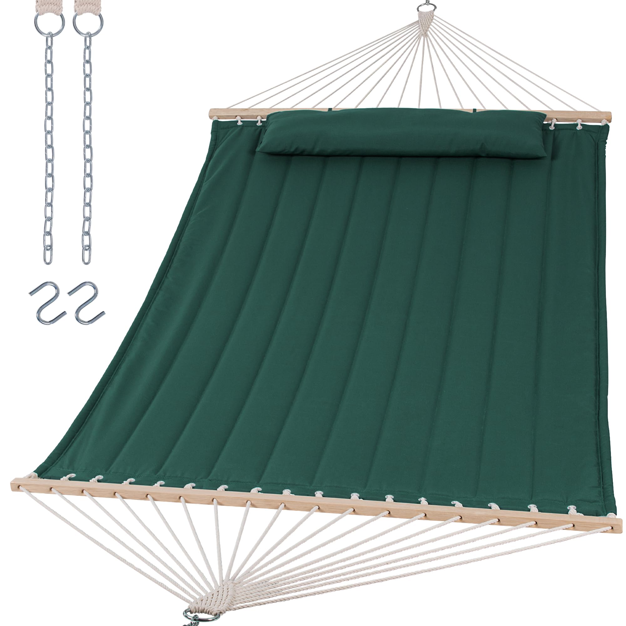 SUNCREAT Replacement Hammock for Stand, 475 lbs Capacity, Dark Green
