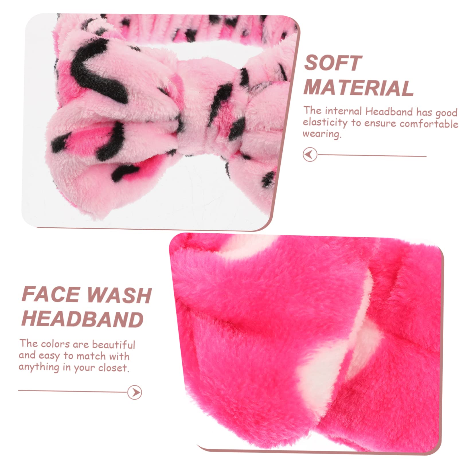 ABOOFAN 18pezzi Fasce Per Fleece Accessori Makeup Regolabili Per Headband Per e Relax