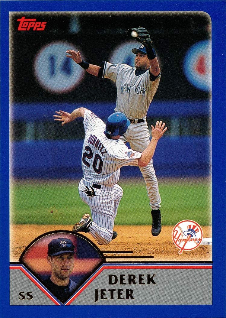 Amazon.com: 2003 Topps #400 Derek Jeter Baseball Card