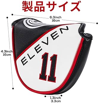 ODYSSEY パター 11 ヘッドカバー付き　オデッセイ　33インチ　イレブン 楽天市場】ODYSSEY オデッセイ 日本正規品 ELEVEN イレブン