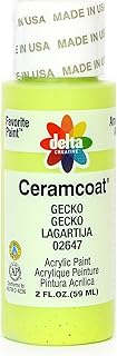 Delta Creative Ceramcoat Acrylic Paint in Assorted Colors (2 oz), 2647, Gecko
