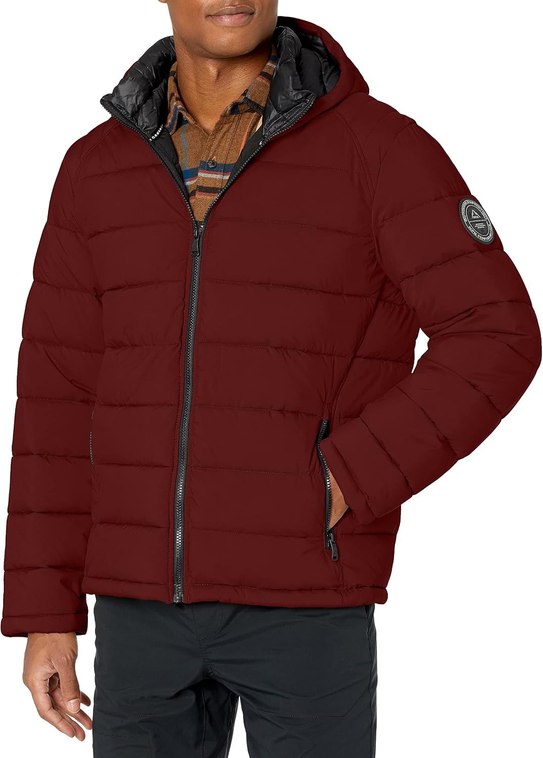 Halifax Men's Stretch Jacket - Brick - Size M