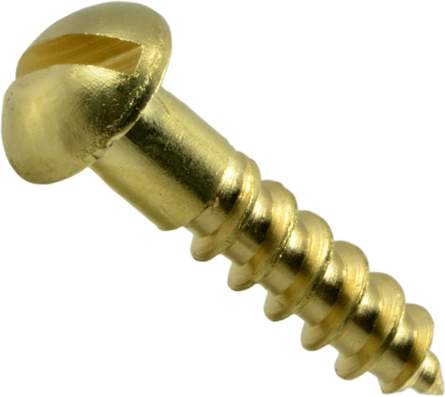 Hard-to-Find Fastener 014973132095 Slotted Round Wood Screws, 8 x 3/4, Piece-40