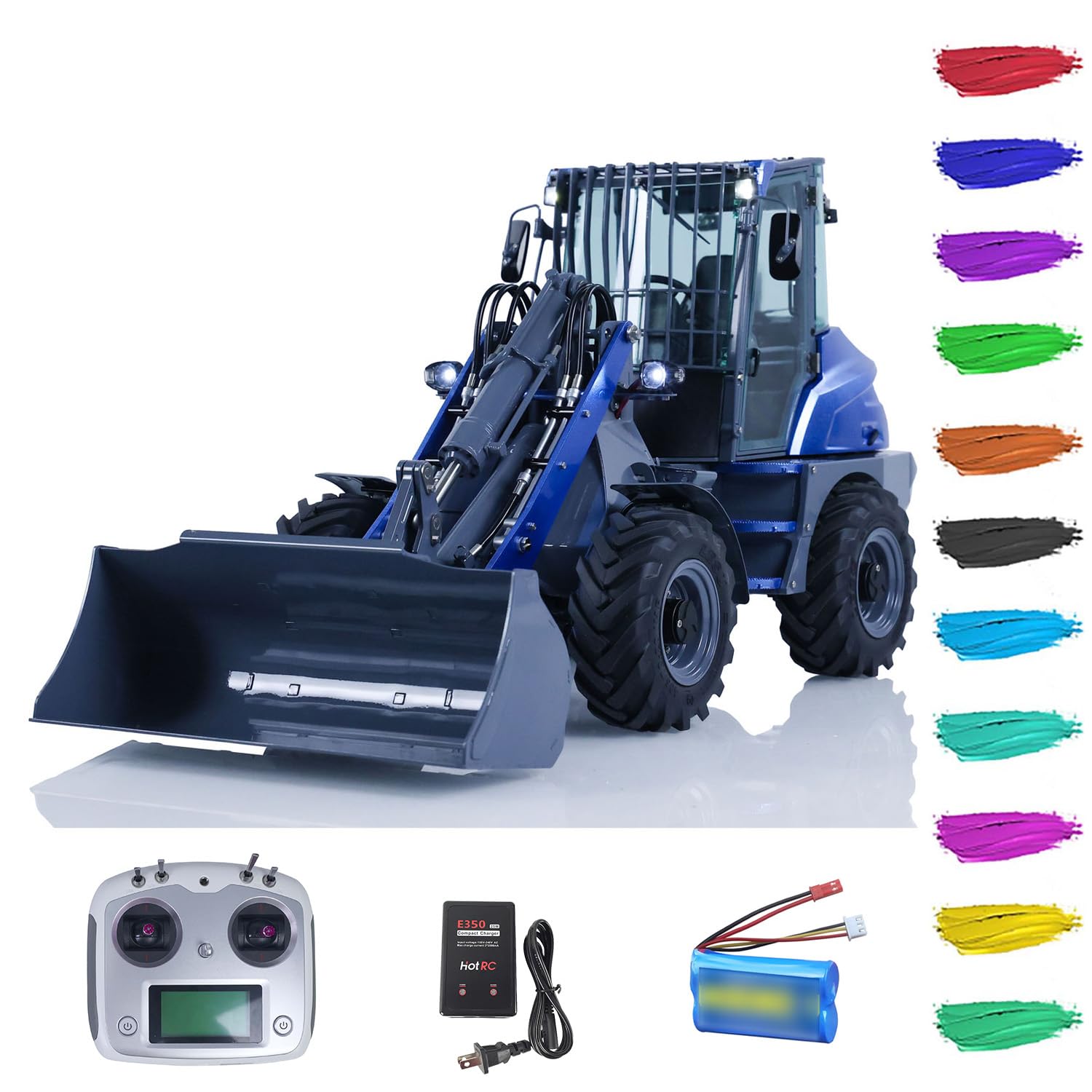 RC Lesu Racing BL71 1:14 Baggerlader RTR Mit Paladi Produktbild-Vorschau 9