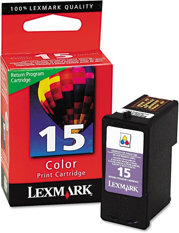 Lexmark 18C2110 15 X2600 X2650 X2670 Z2300 Z2320 Color Ink Cartridge in Retail Packaging