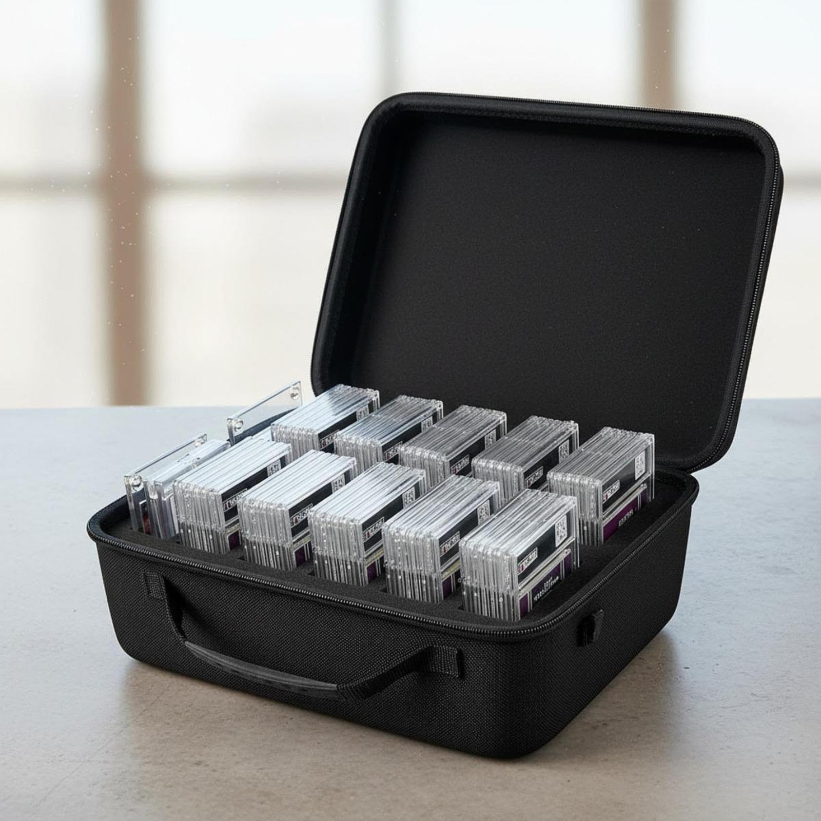 Boîte de Rangement pour Cartes à Collectionner, Conteneur pour Cartes de Jeu en EVA, Organiseur de Cartes de Jeu.