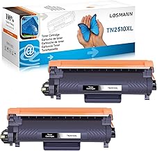 LOSMANN TN-2510XL Toner Compatible with Brother TN2510 XL for Brother HL-L2400DW HL-L2445DW DCP-L2660DW DCP-2620DW MFC-L2800DW MFC-2835DW MFC-L2860DW MFC-L2827DWXL MFC-L2827DW MFC-L2827DW 2 black)