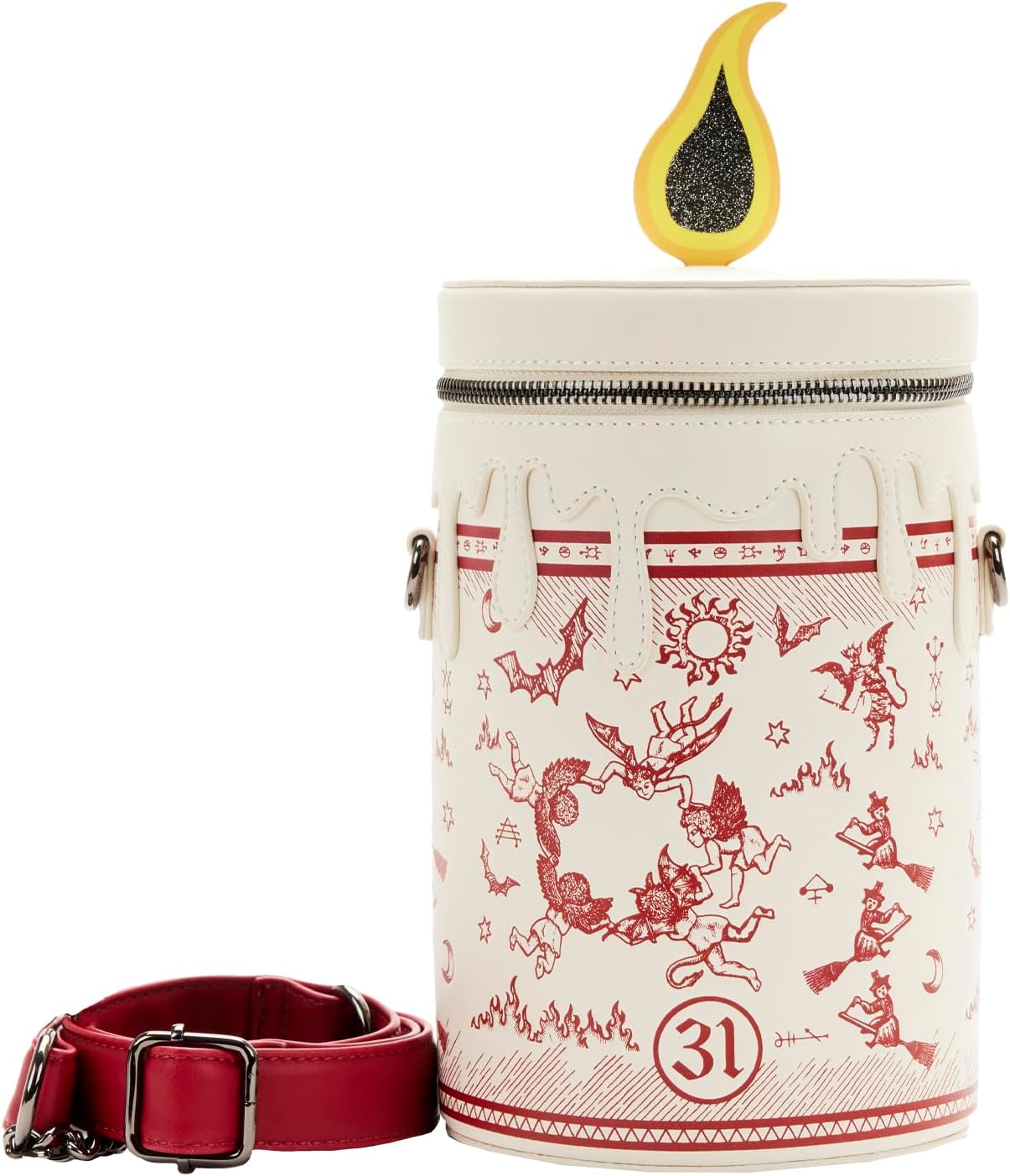 Loungefly DISNEY HOCUS POCUS BLACK FLAME CANDLE CROSSBODY