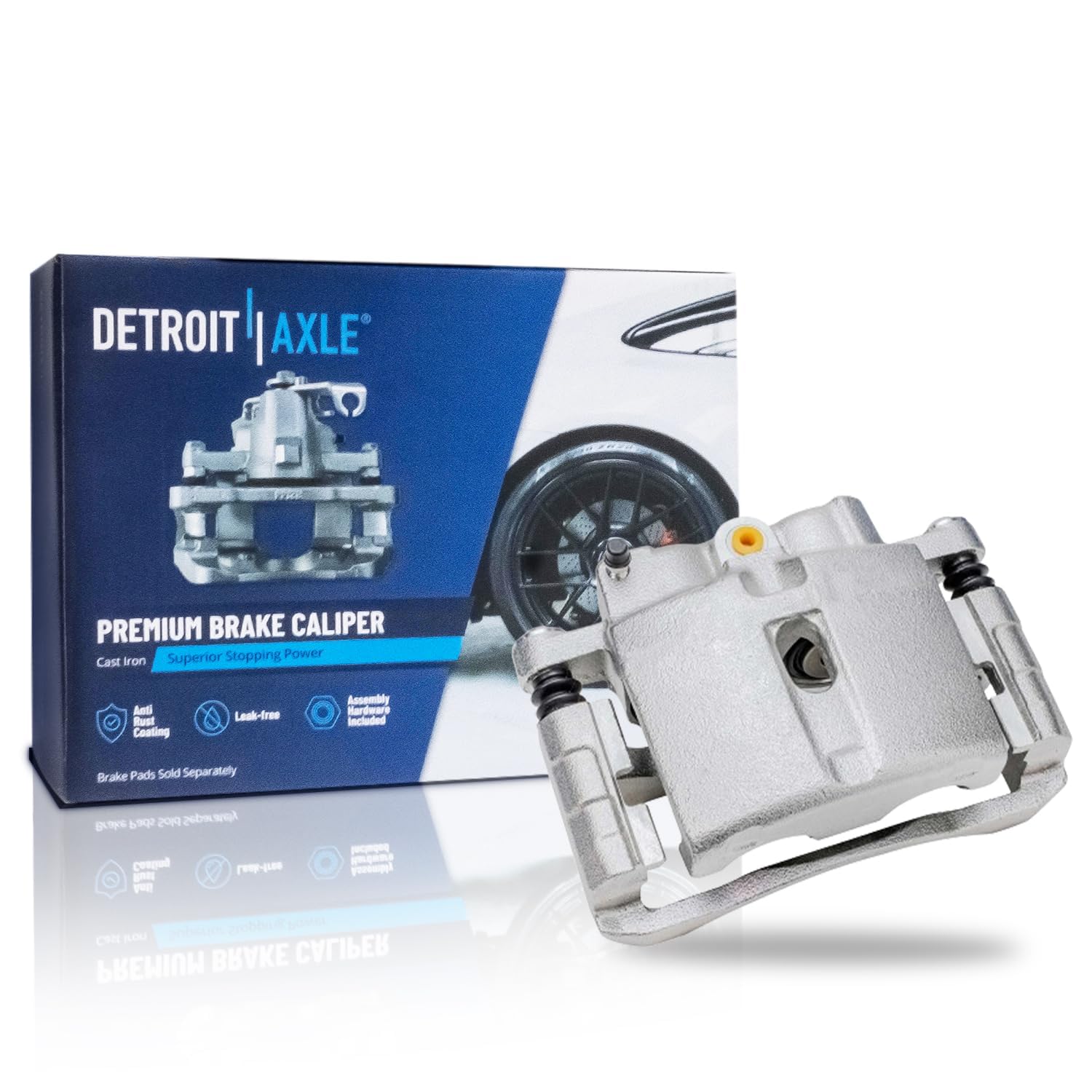Detroit Axle - Rear Right Brake Caliper for 99-04 Chevy Silverado 2500