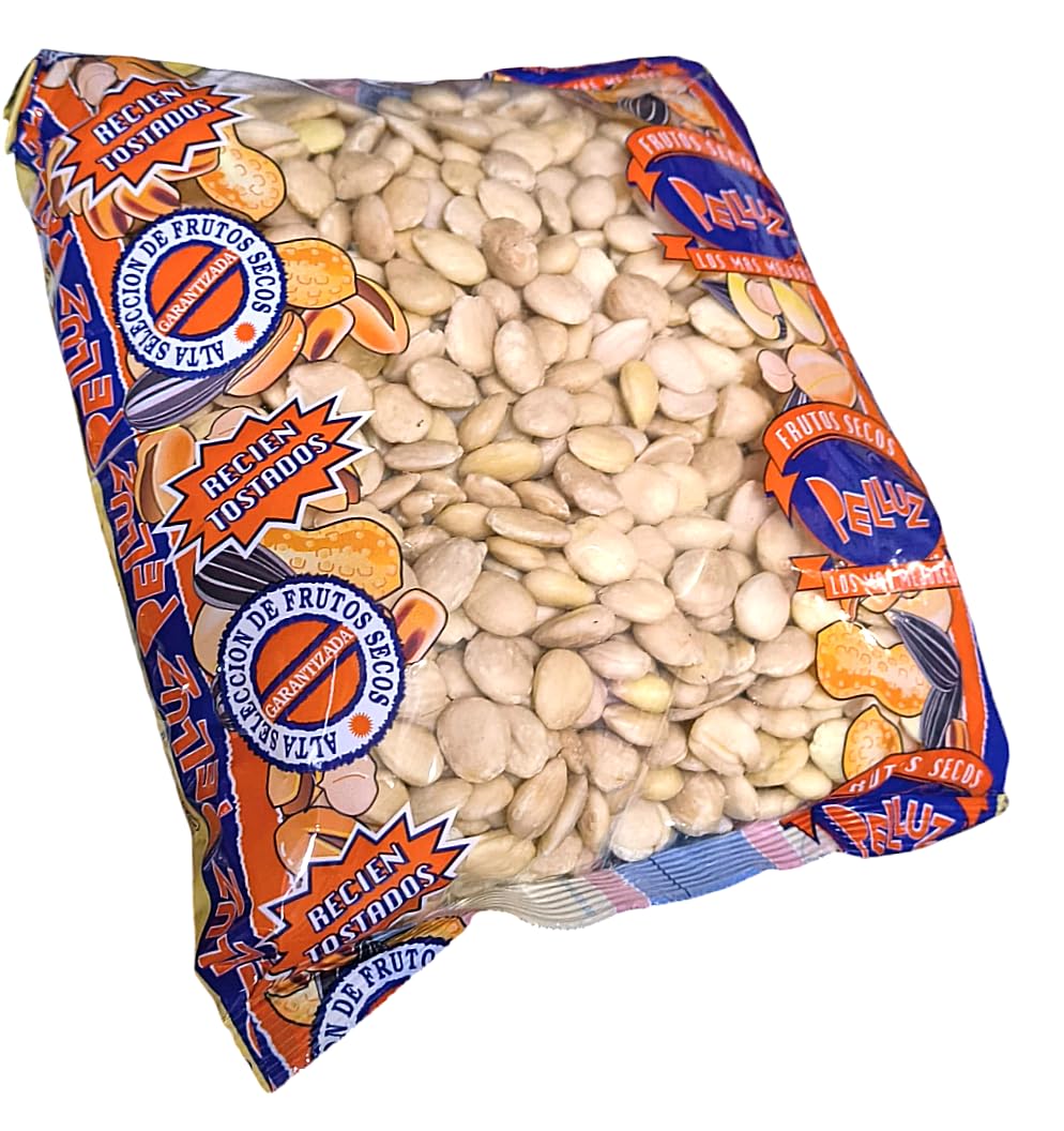 Almendra marcona natural 1 Kg - origen España - almendra marcona pelada cruda - pelluz