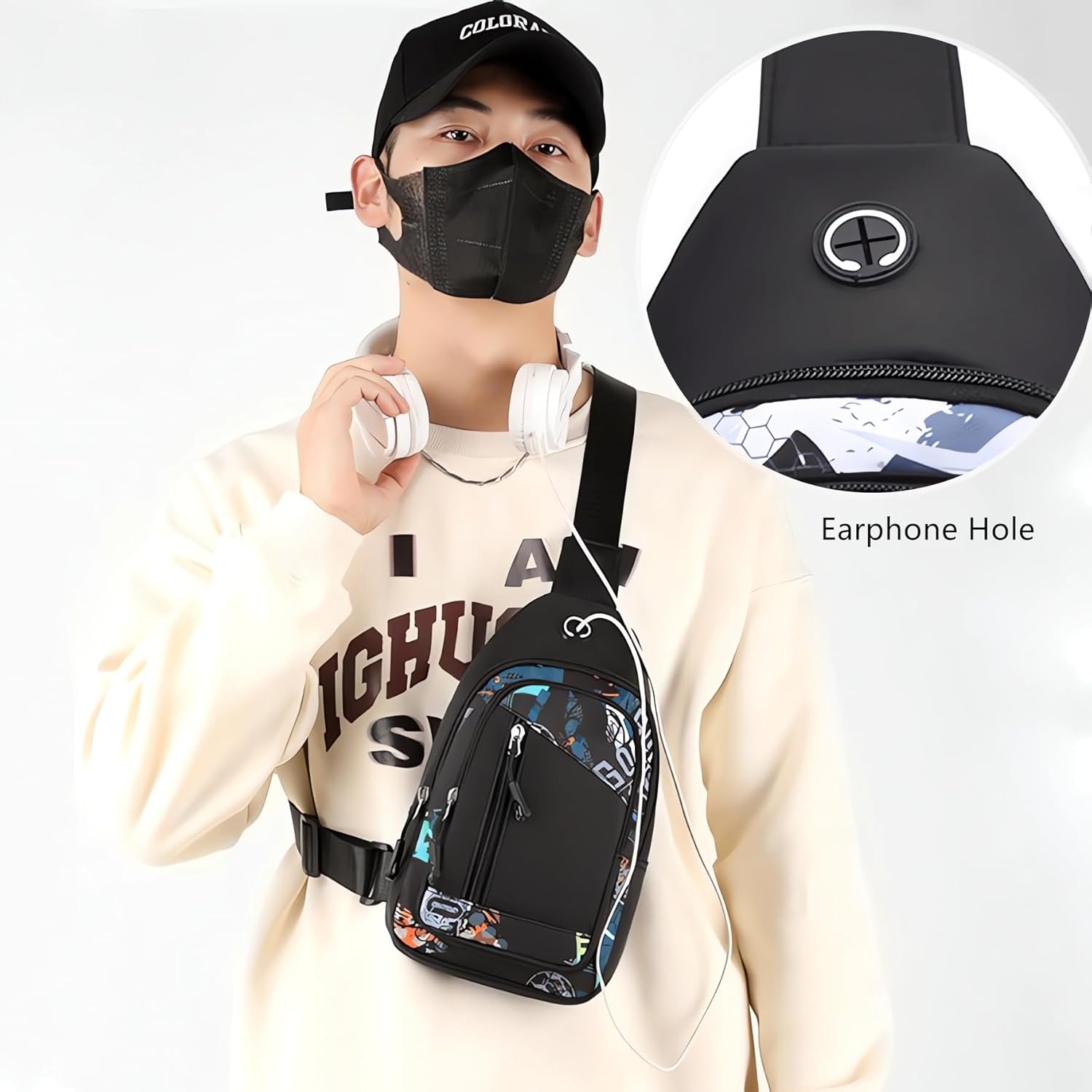 OKKID Middle School Backpack for Boys Gifts Student Bookbag High School Bags Teenage Boy Waterproof Large Travel Backpack Set - Image 3