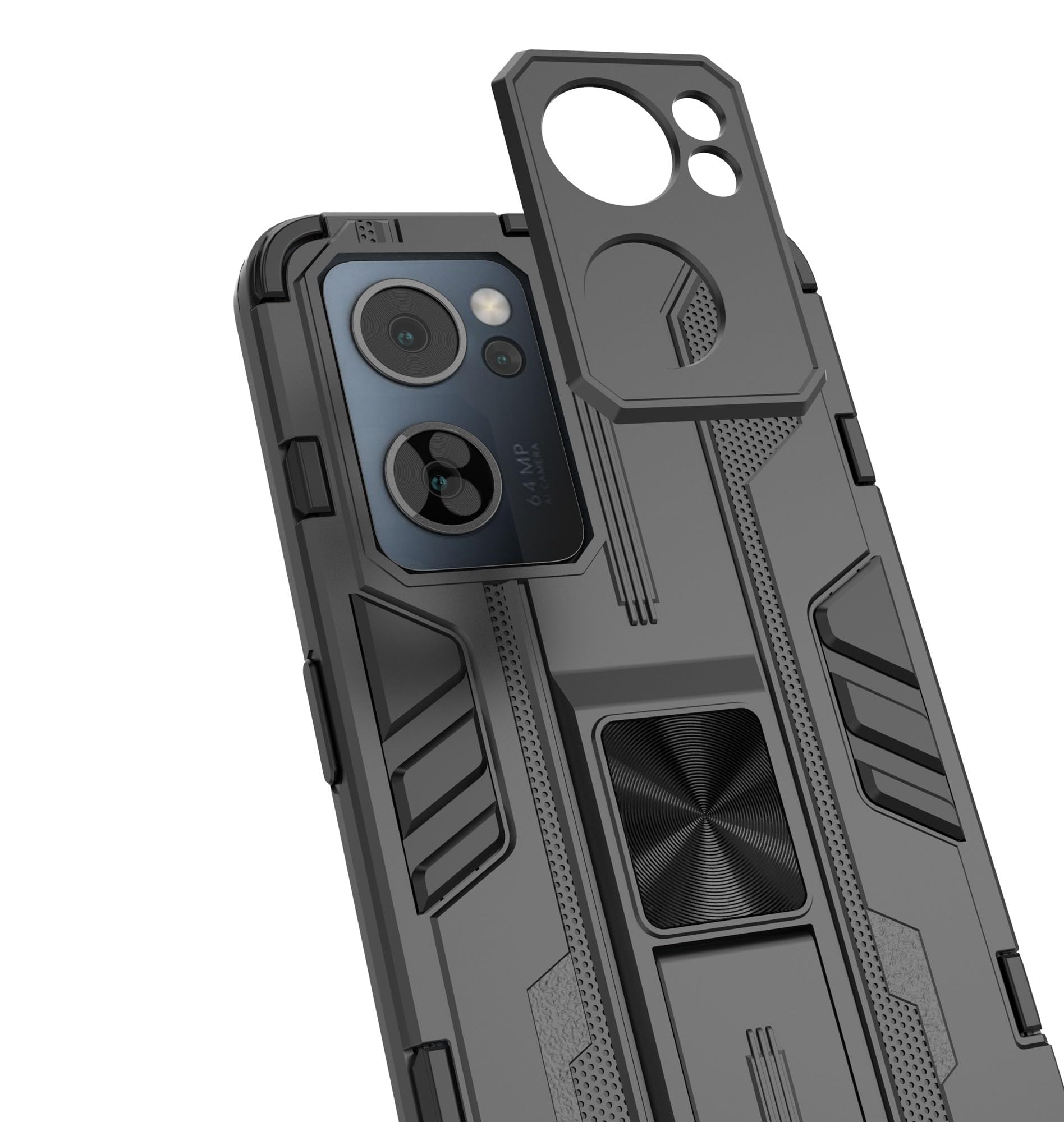 Coque Oppo Find X5 Lite 5G, 360 Degres Full Body Antichoc [Fonctionne Avec Support De Voiture