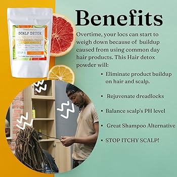 Amazon.com: Pride and Beauty Dreadlock Hair Scalp Detox - Deep