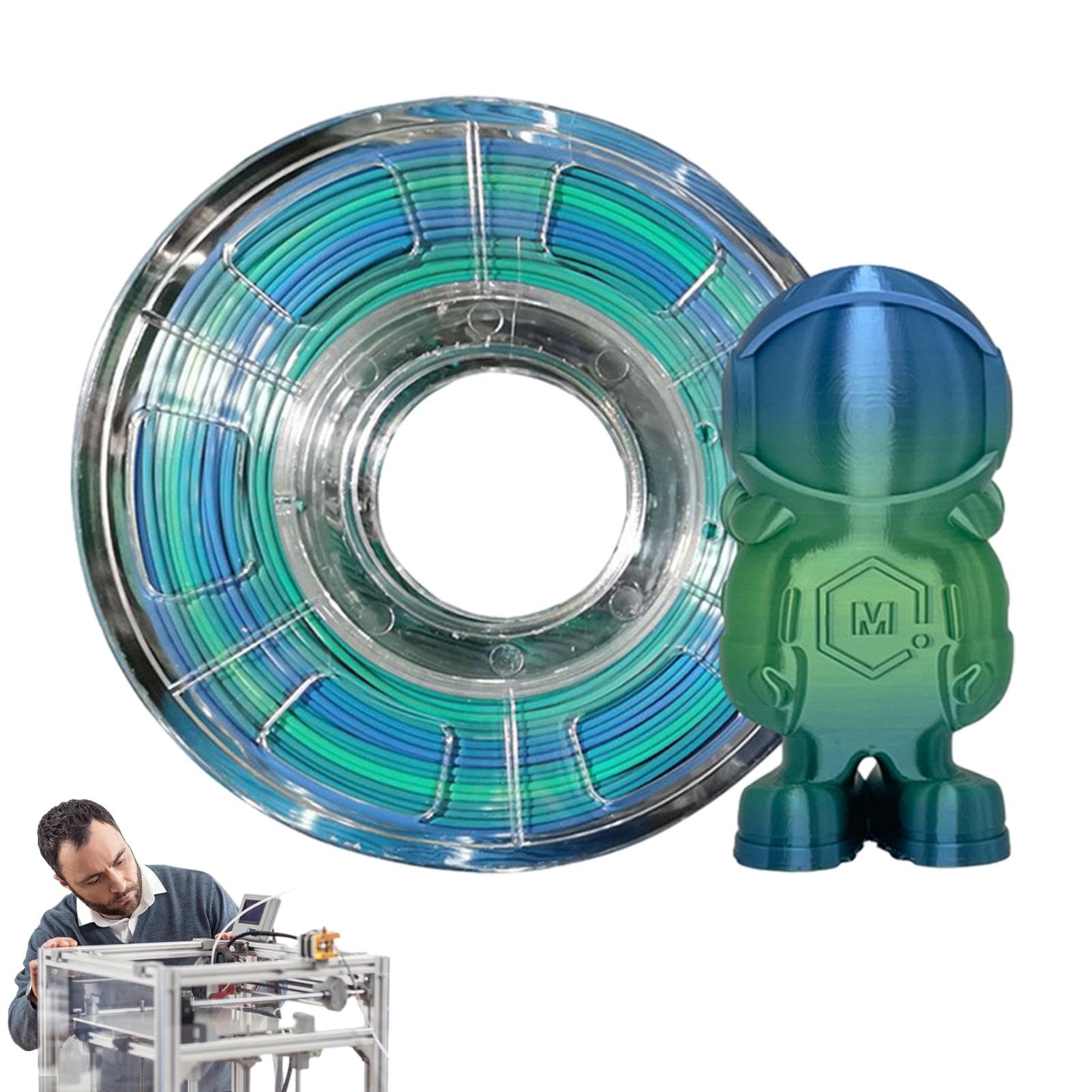 - Filamento stampante, filamento di stampa - filamento bobina da 1,75 mm, materiale di consumo stampante, bobina, accessori per stampanti a filamento per arte e artigianato, maggior parte delle | materiale di consumo stampante, bobina, per stampanti a fil