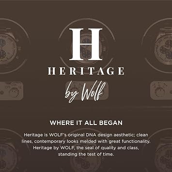 WOLF Heritage Fold-Out Jewelry Box, Pewter Saffiano - Three Compartments, One Ring Roll + Three Necklace Hooks