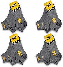 CAT Caterpillar 12 Pairs Work Trainers Work Socks Stockings in Sizes 39-50