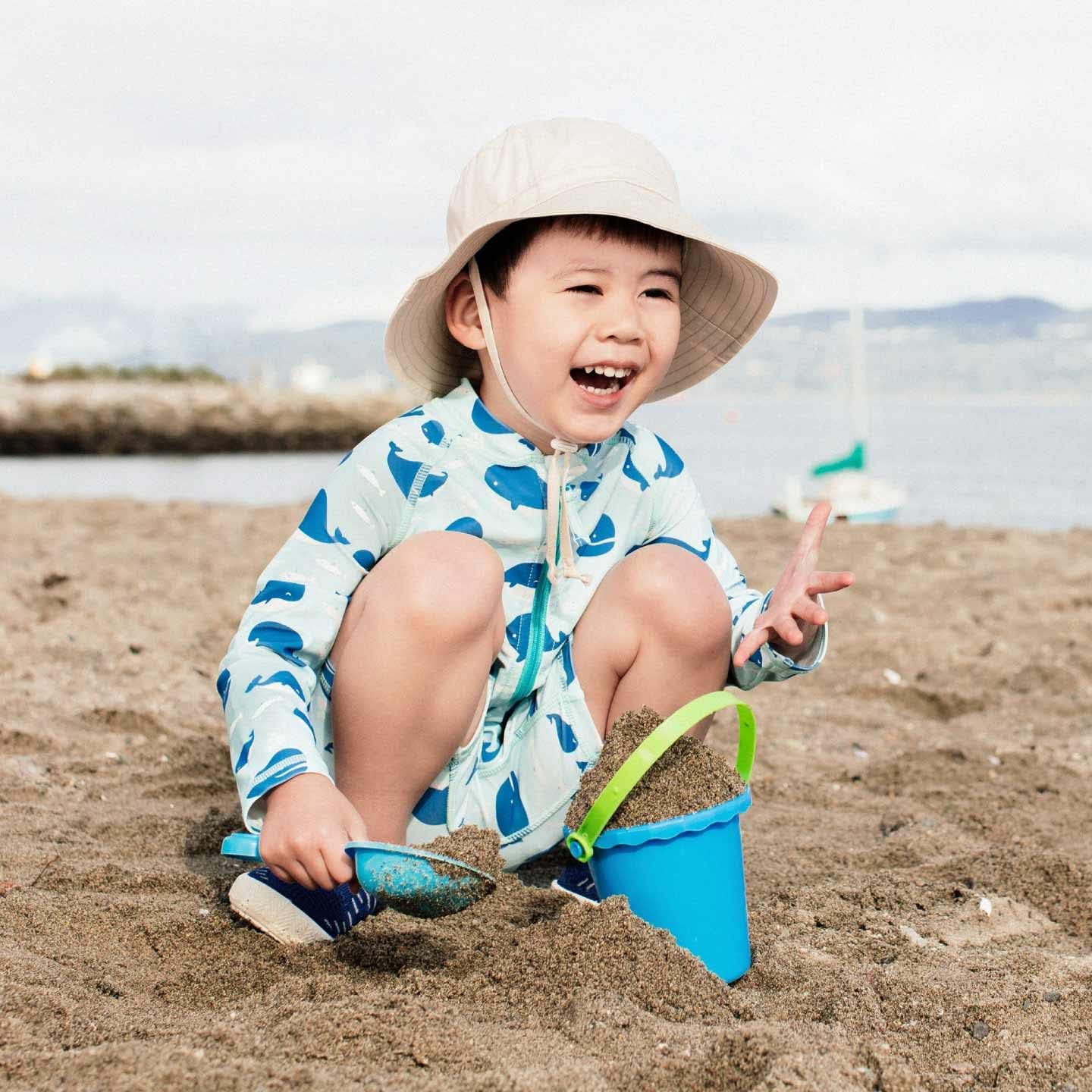 JAN & JUL Long Sleeve 1-pc UV Jumpsuit Rash Guard (Baby, Toddler) - Image 6