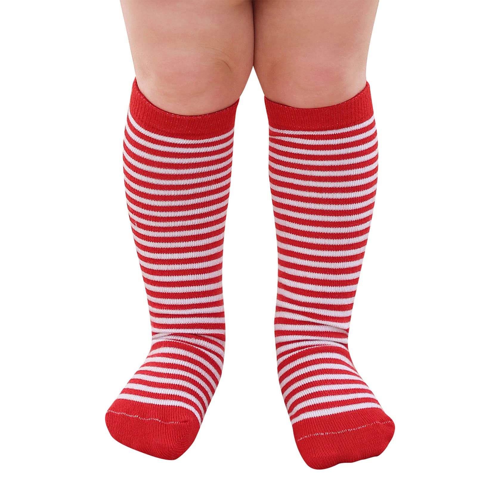 Zando Kids Soccer Socks Knee High Cotton Athletic Socks for Boys Girls