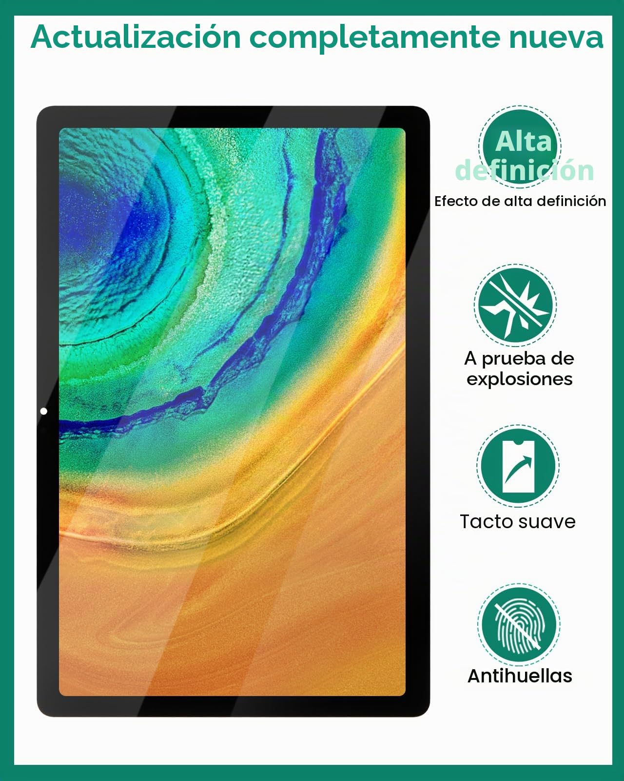 SRJTEK Samsung Galaxy Tab A9+ - Kit de reparación de pantalla táctil para Samsung Tab A9 Plus, pantalla LCD, digitalizador, SM-X210, SM-X215, SM-X216B, color negro