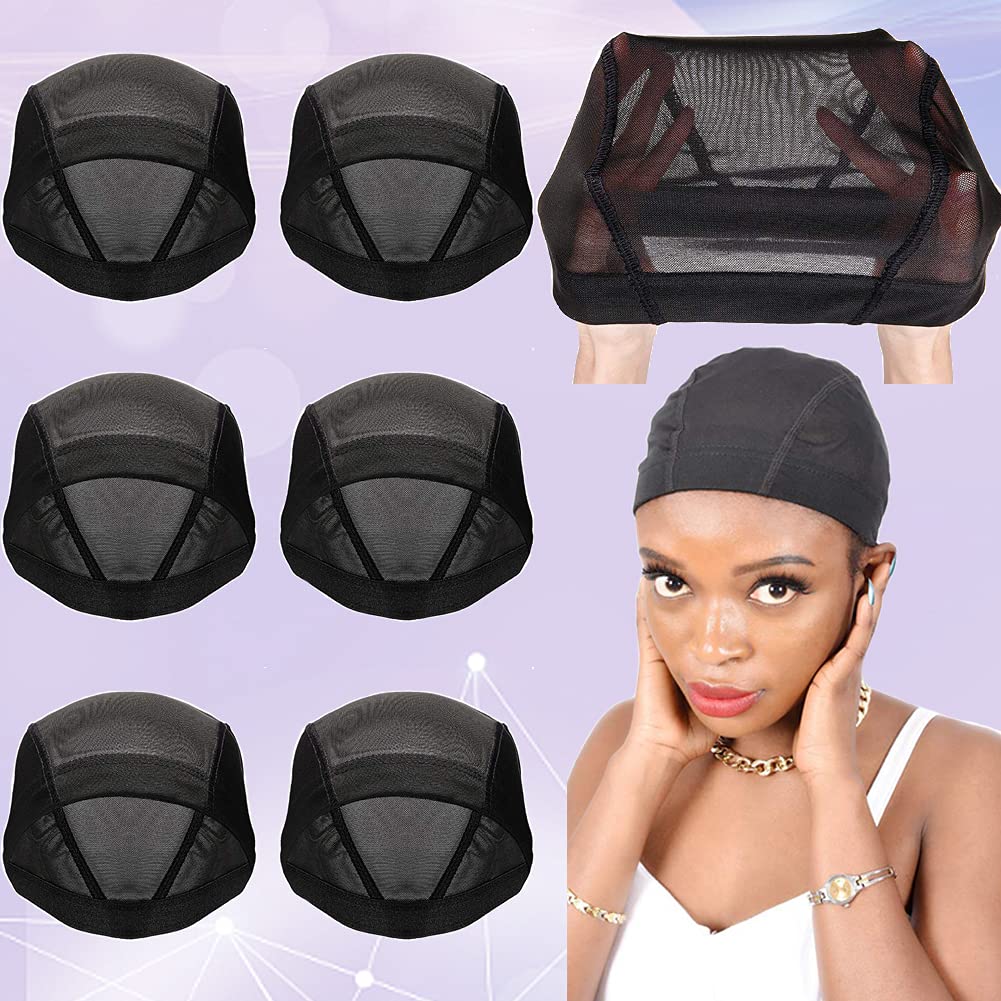 Stretchable Spandex Dome Mesh Wig Caps 