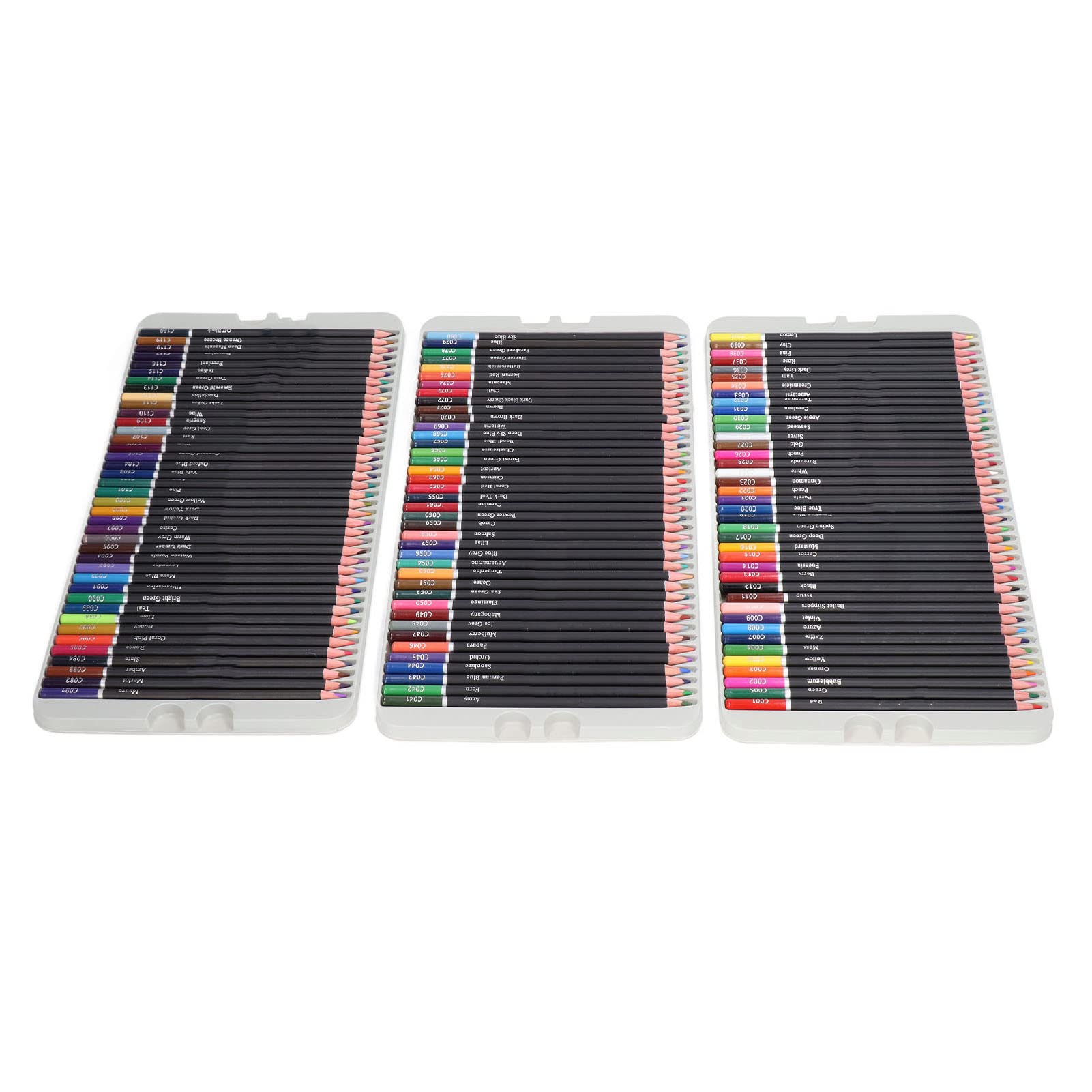 Set di 120 Matite Colorate Professionali Sicure Dai Colori Vivaci con Scatola in Ferro per la Scuola D'arte