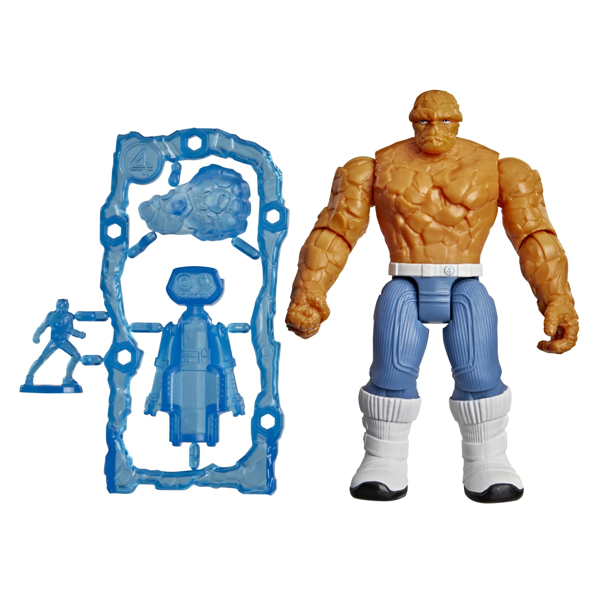 Marvel Studios Avengers: Doomsday ActionVerse Marvel's The Thing 11.4-cm Action Figure & Accessories, Super Hero Toys & Figures, Ages 4+