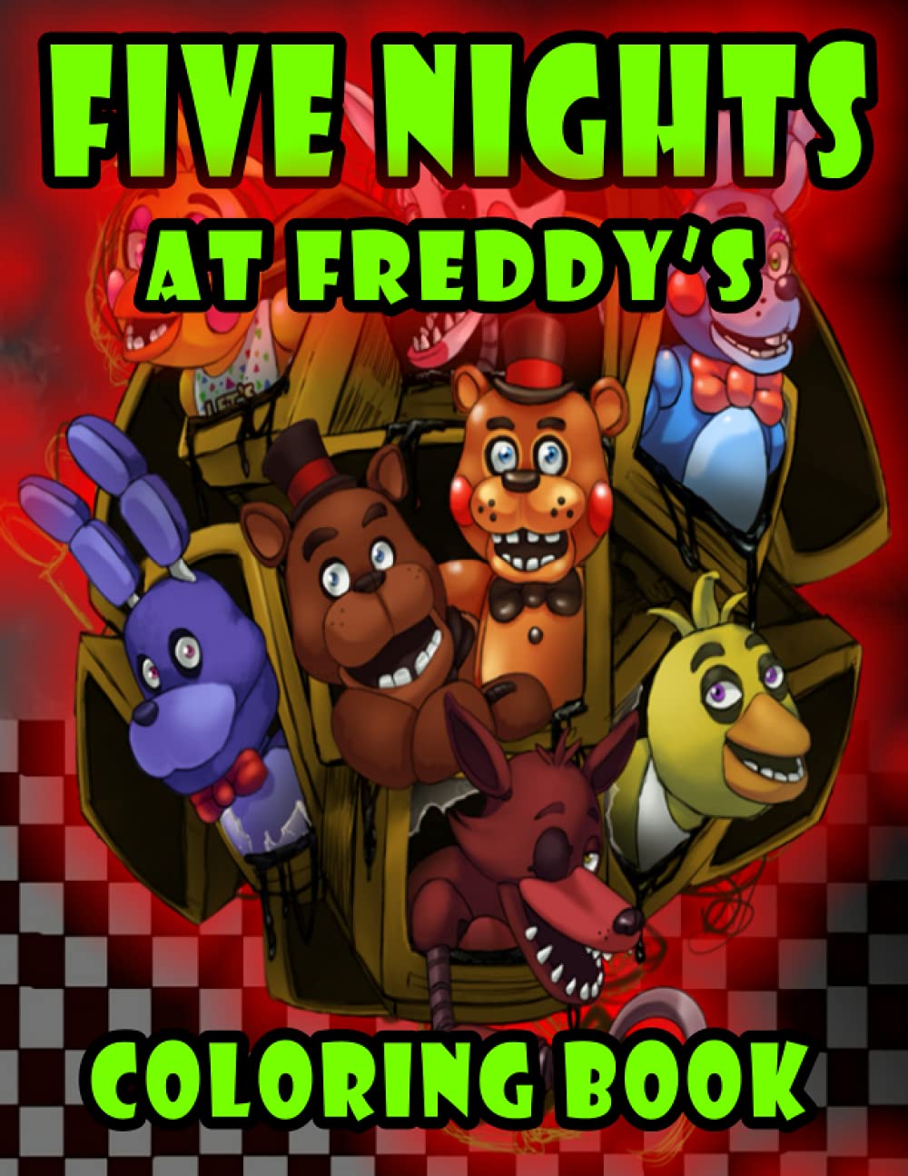 Buy Five Nights at Freddy's Coloring Book: Amazing Coloring Book For ...