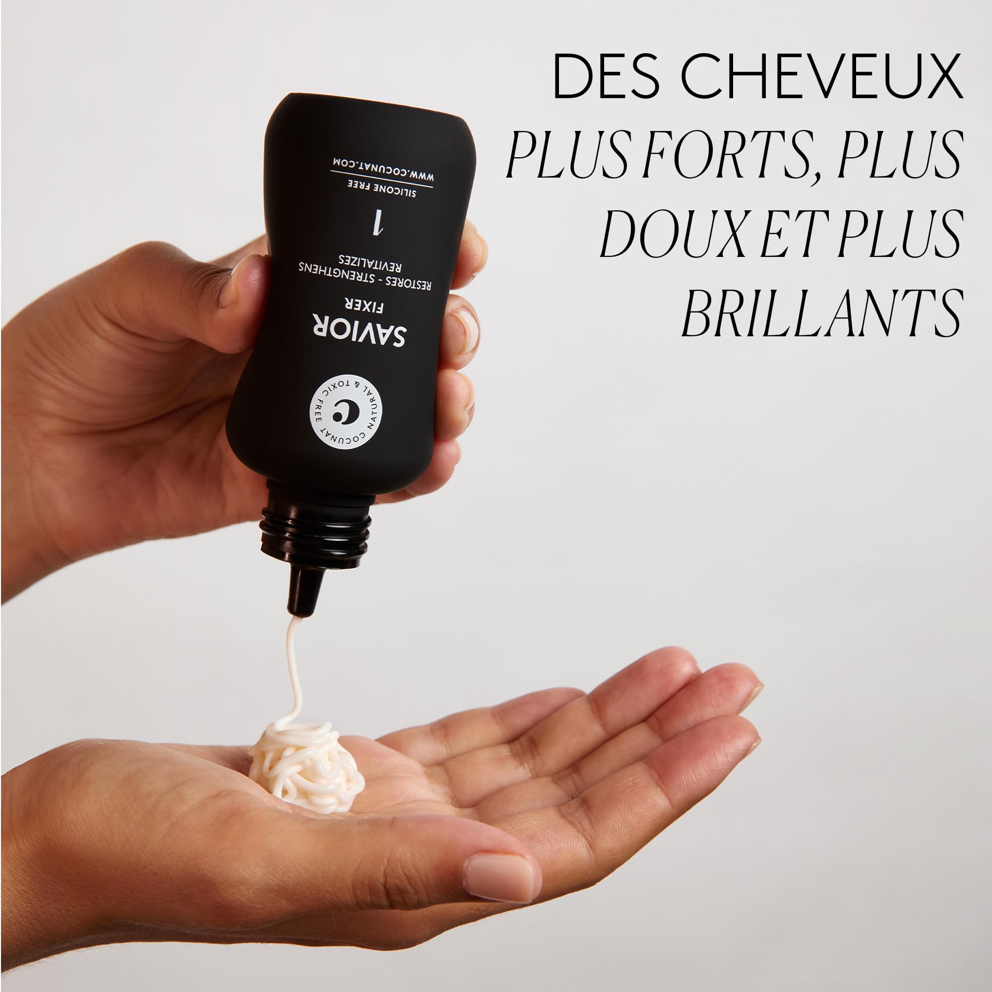 COCUNAT Savior Traitement Reconstructeur Cheveux Abîmés 2x100ml | Soin en deux étapes pour réparer la fibre capillaire de l'intérieur ; idéal pour les cheveux abîmés et colorés.