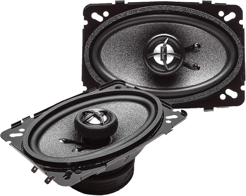 Par de Alto-Falantes Coaxiais Automotivos 2 Vias Skar Audio RPX46 4 x 6 Pol. 150 W
