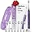 Aquasonic Vibe Series Ultra-Whitening Toothbrush - ADA Accepted Electric Toothbrush - 8 Brush Heads & Travel Case - 40,000 VPM Motor & Wireless Charging - 4 Modes w Smart Timer - Satin Violet