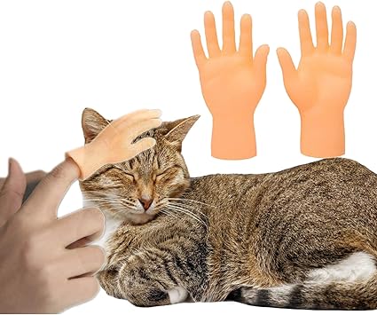 Amazon 猫じゃらし猫のおもちゃ 犬用おもちゃ フィンガー ミニチュアの手 指おもちゃミニ手模型 猫用マッサージ ペット用 左右の手入り 2 Olaho 猫じゃらし 羽のおもちゃ 通販