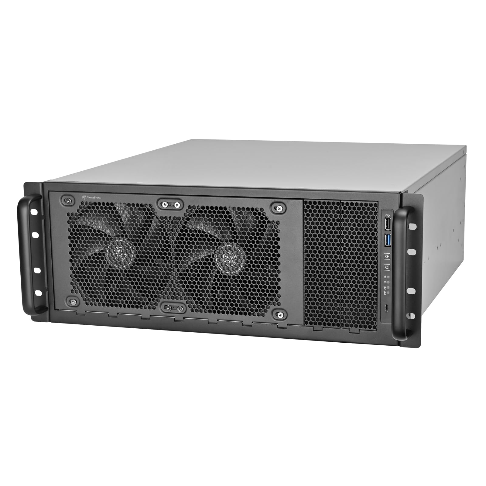 SilverStone Technology RAC45-280MK, 280-mm-Radiator-Montageset kompatibel mit SilverStone RM45-360, RM600 und RM61-312