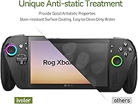 Vista 9 de ivoler Paquete de 3 protectores de pantalla grabados antirreflejos para ASUS ROG Xbox Ally/ROG Xbox Ally X Handheld 2025, vidrio templado Mate