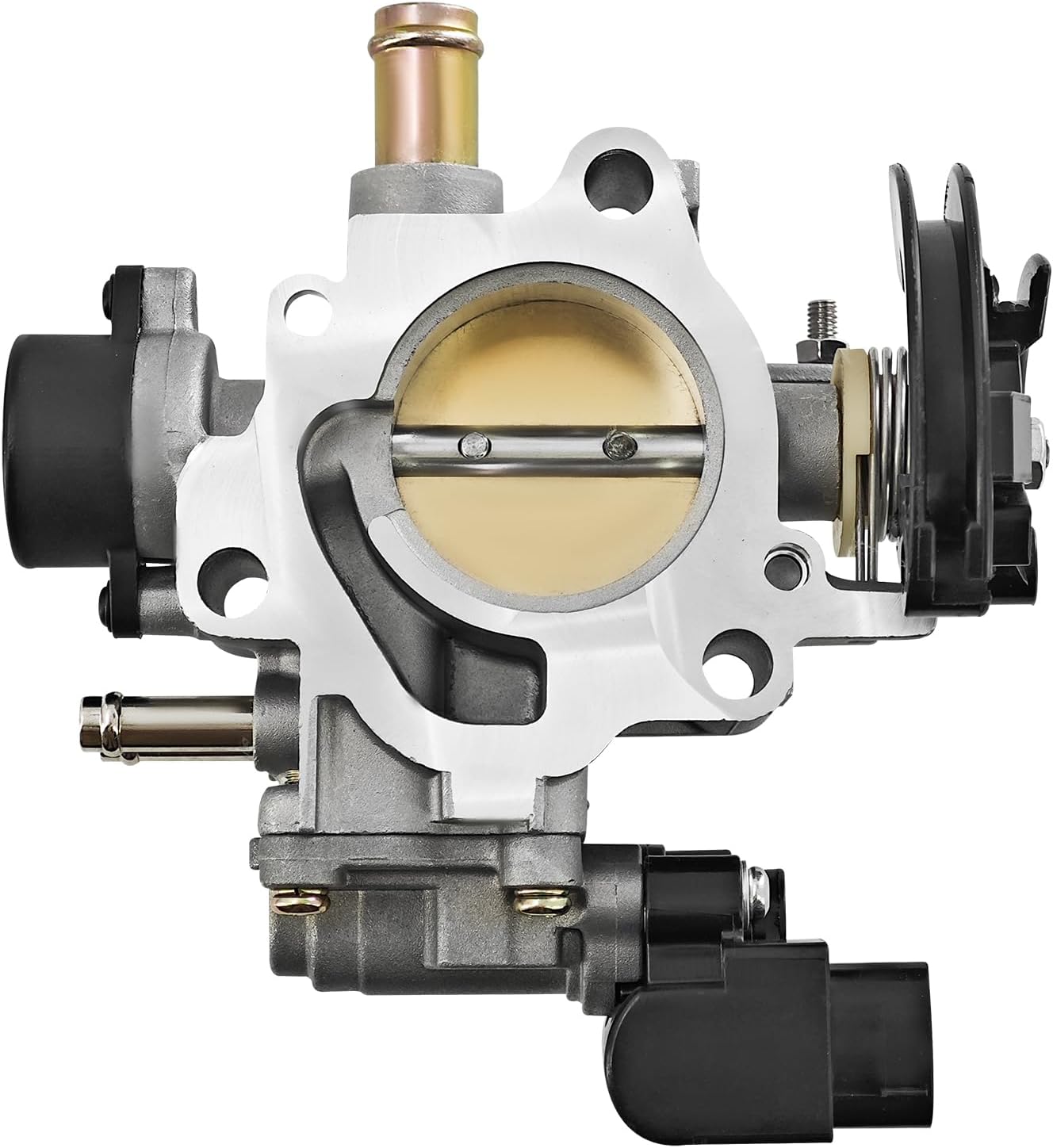 22210-0D040 Throttle Body Valve Compatible with Toyota Corolla 2000-2002 1.8L Throttle Body Assembly Replace# 22210-22090 MX136800-1220 89452-02020