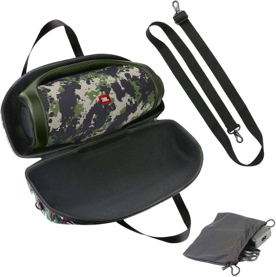 co2CREA Hard Travel case Replacement for JBL Boombox 2 Boombox 3 Waterproof Portable Bluetooth Speaker (Camouflage Case) - Image 3