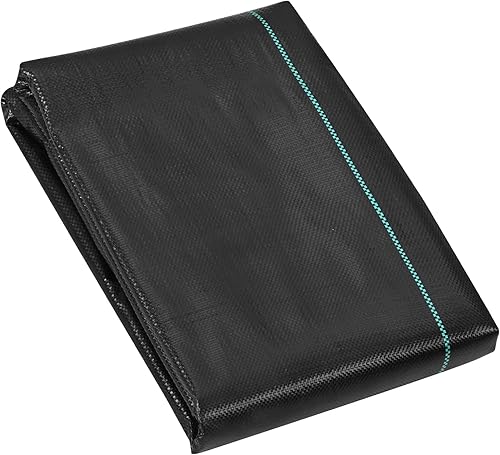 Vista 12 de VEVOR Tela de Barrera de Malezas para Paisajismo, Tela de Jardín Resistente 5x250FT 5oz Tejida, Tela de Control de Malezas para Cubierta de Suelo