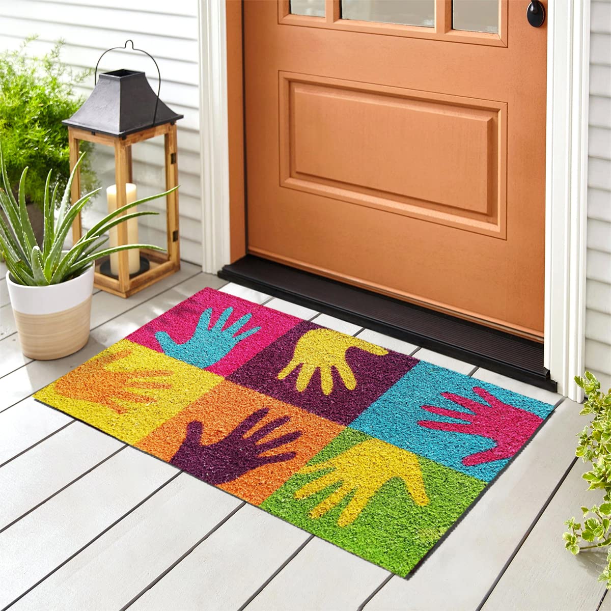 Zerbino In Fibra Di Cocco Banzaii 40x70cm - Retro Antiscivolo, Assorbente, Per Interno/Esterno - Foto 2