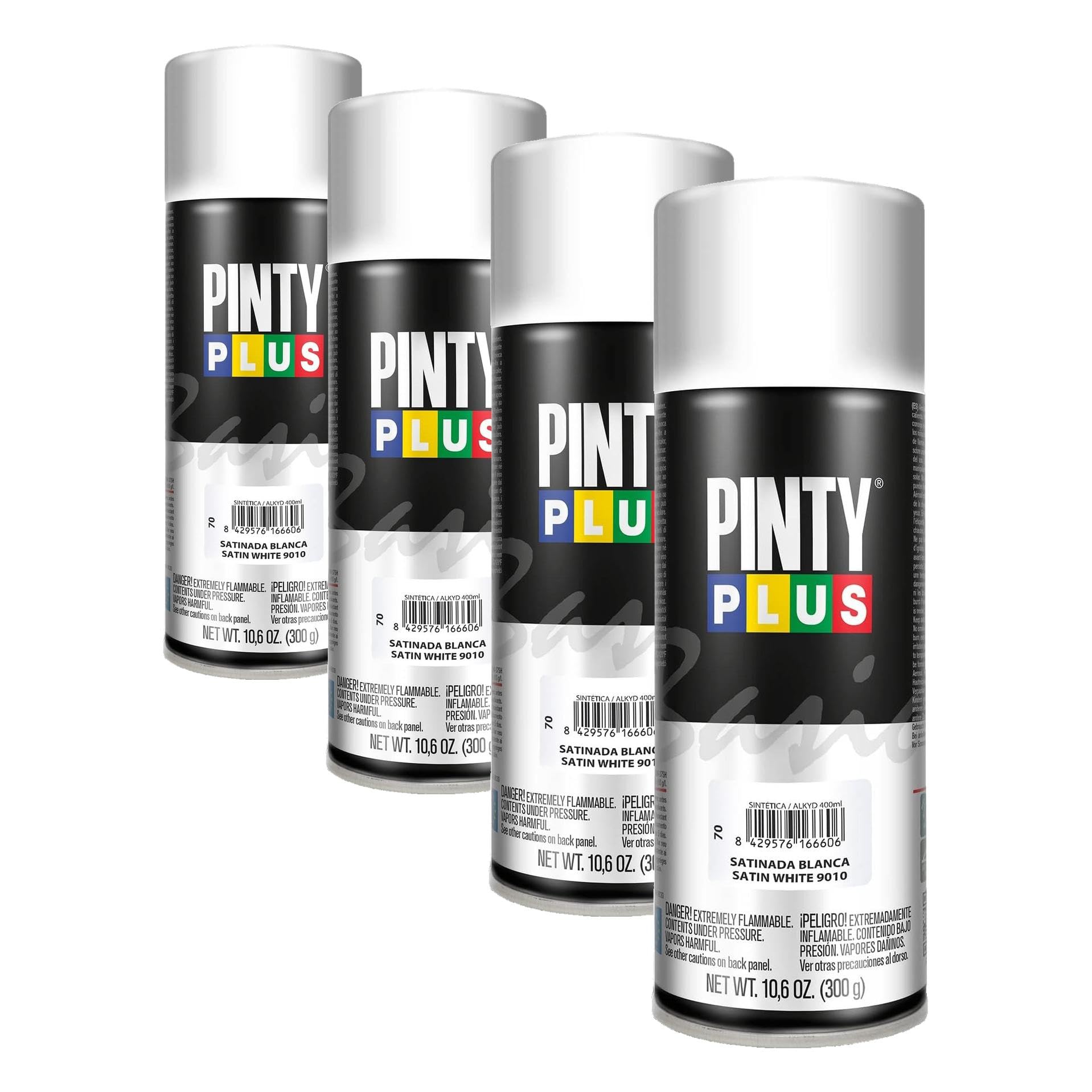 Pintura en spray Pintyplus muebles blanco satinado 9010 para casa