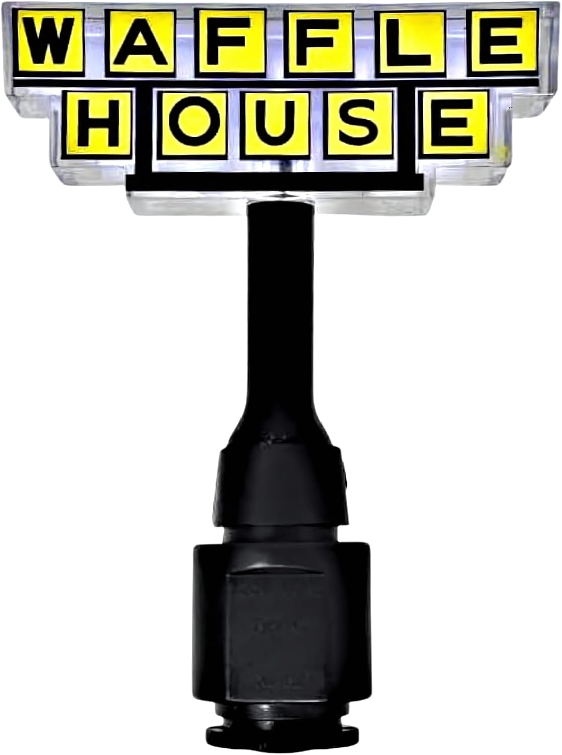 Waffle House Plug-in Night Light – Classic Logo Glow Inspired by The Iconic Restaurant for Hallways, Bedrooms & Retro-Waffle Lovers