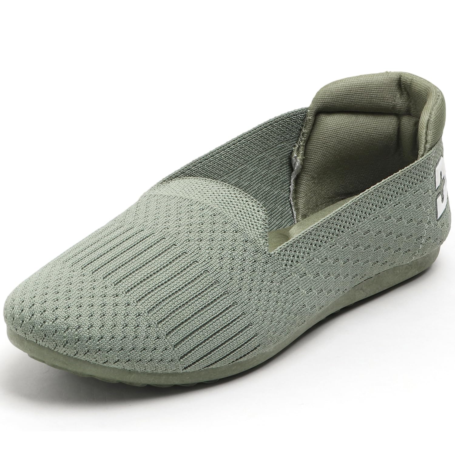 Women Lightweight Knit Slip-On Runnig Shoes | Breathable Walking Sneakers | Comfortable Casual Loafers Anti-Slip Everyday Wear Shoes for Indoor Outdoor-image-8