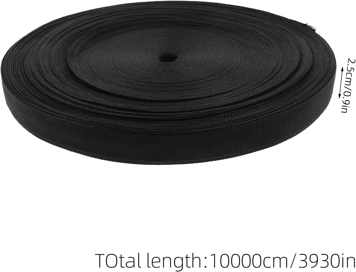 1 Roll Rug Edge Binding: Webbing Tape Rugs Upholstery Binding Strip - 109 Yard/328ft Carpet Making Ribbon Supplies for Handmade Projects