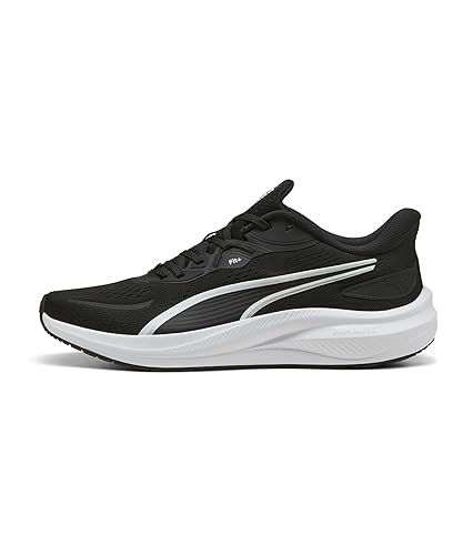 Puma Skyrocket Lite Adult Unisex Straßen-Laufschuh, 2 Black- White- Silver, 43