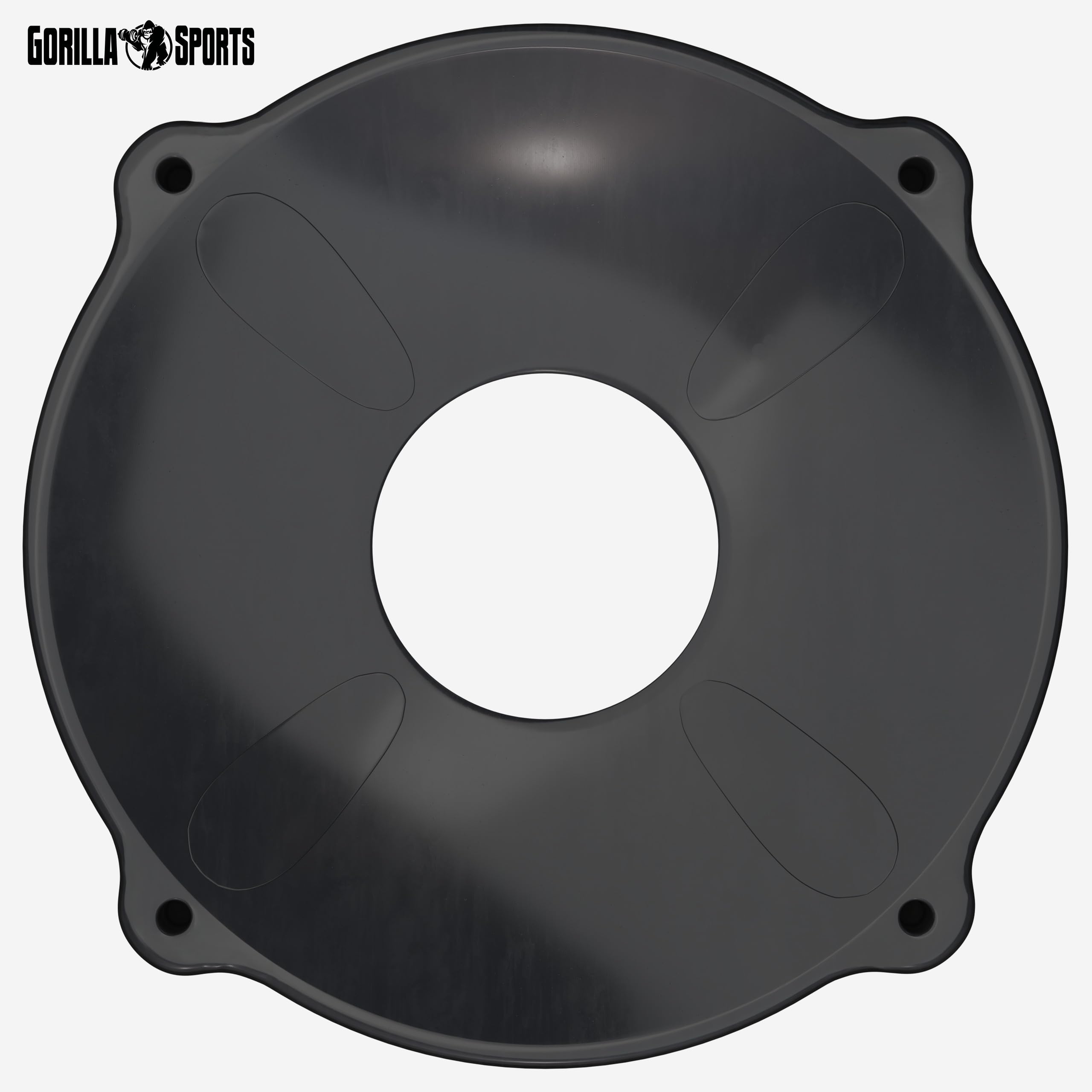 Gorilla Sports Support de stabilité pour Ballon de Fitness 55 à 75 cm