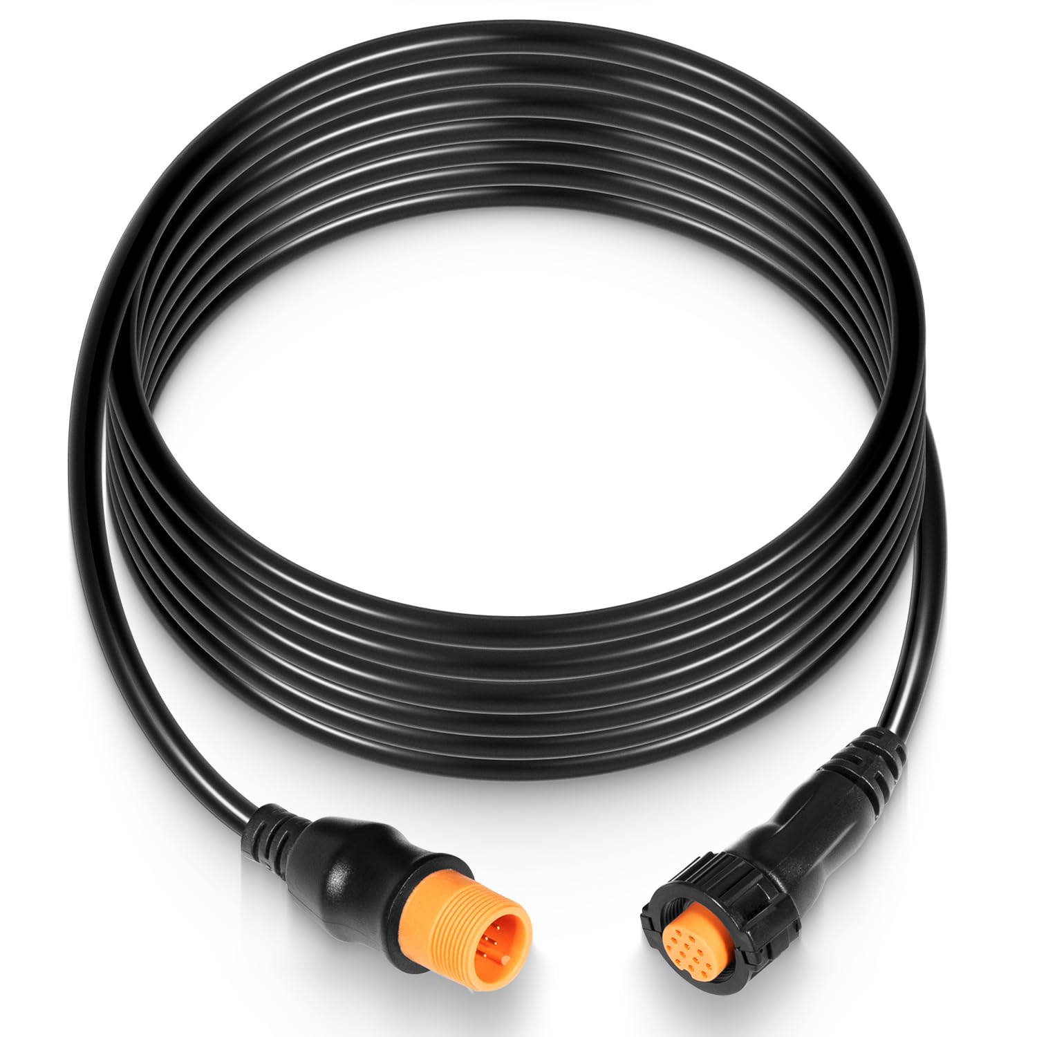 Photo 1 of Replacement for Garmin 010-11617-32 Extension Cable 12-Pin, Compatible with 12-Pin Garmin Scanning Transducers, 12-Pin Airmar Transducers with XID, ECHOMAP, STRIKER, LiveScope, GPSMAP Series (10 Feet)