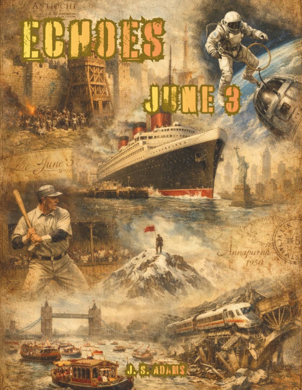 Echoes: June 3: A Coloring Journey Through June 3 in History (Echoes: A Coloring Journey Through History)
