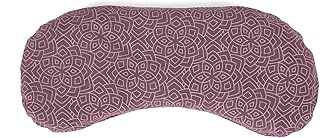 Bodhi Weiches Augenkissen aus Baumwolle | Bio-Leinsamen & Bio-Lavendel Füllung | Vegan | Made in Germany | Warm und Kaltanwendungen | Augenmaske für Yoga, Entspannung & Meditation | Mehrere Designs