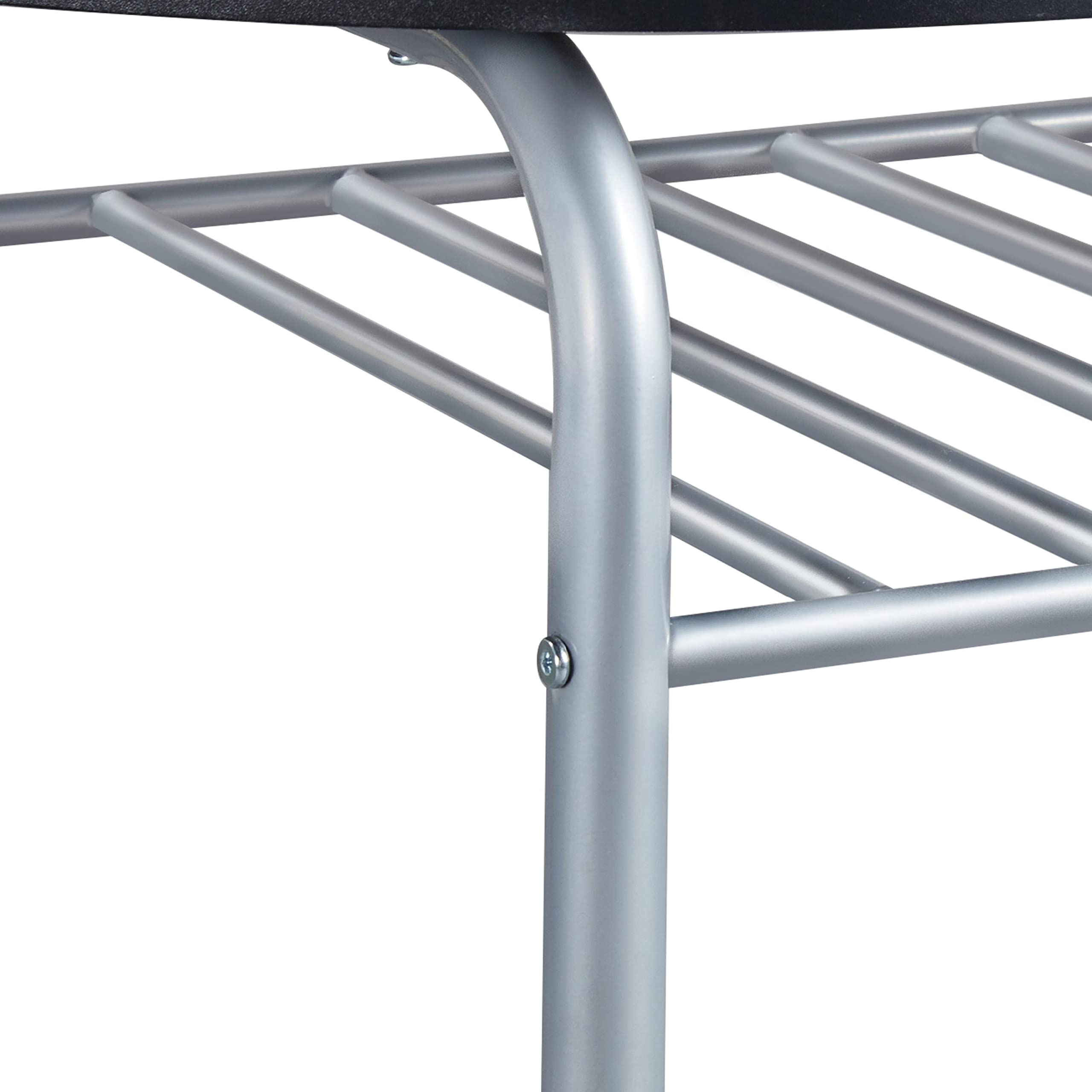 Set Tavolo Moderno con 2 Sedie per Sala da Pranzo, Set 3 Pezzi Mobili Salvaspazio da Cucina Balcone Ristorante Bar per 2 Persone in Legno e Metallo Sedia Portata Bianco 80 x 53 x 75,5 cm