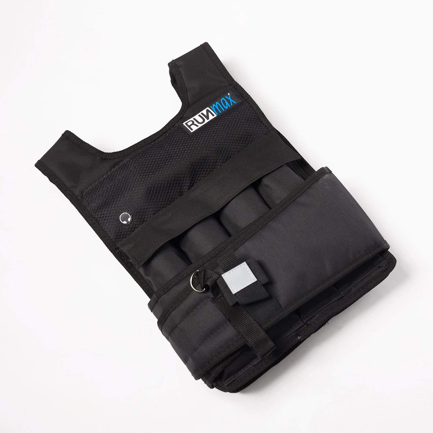 RUNmax Pro Weighted Vest 12lbs/ 20lbs/ 40lbs/ 50lbs/ 60lbs with Shoulder Pads Option