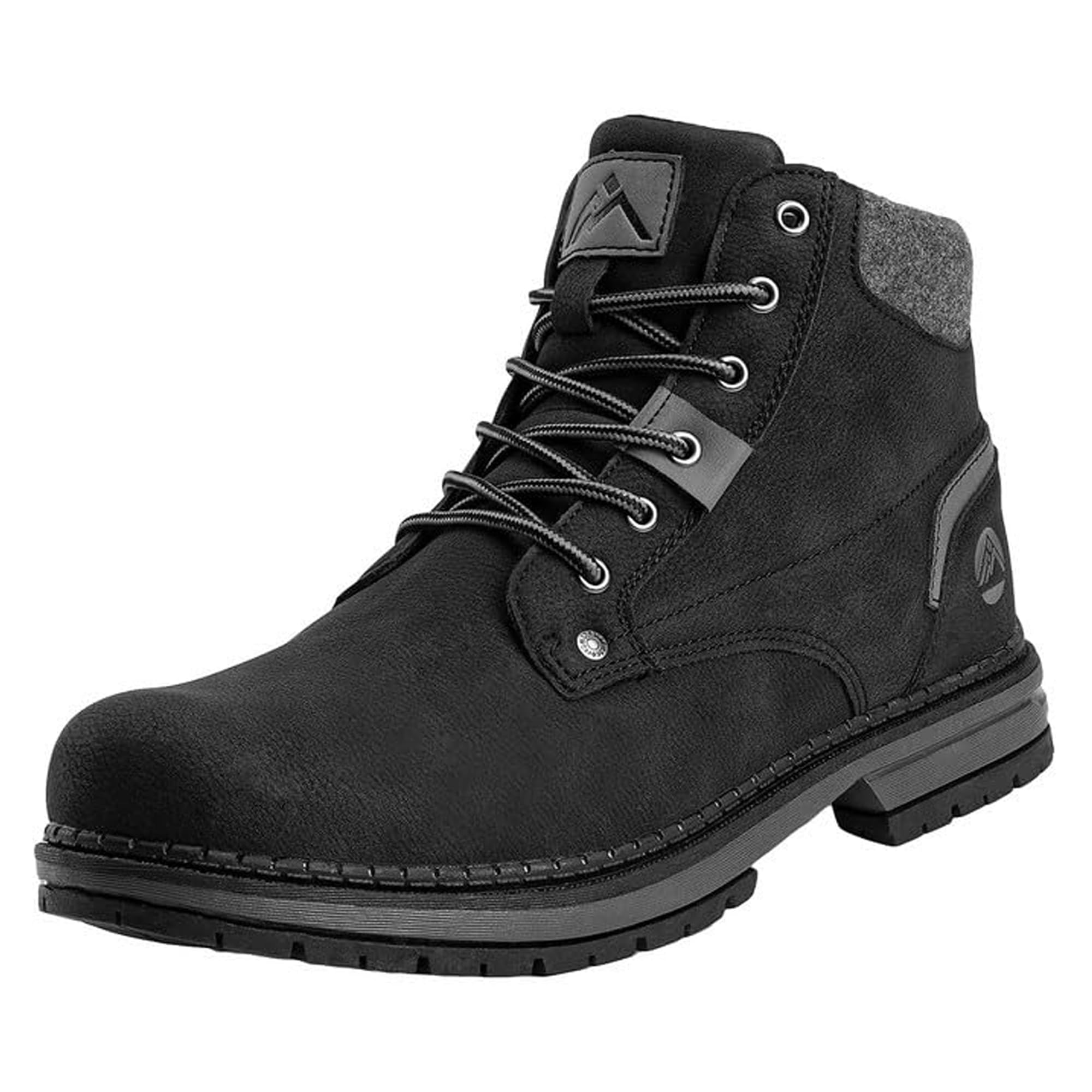 Sponsored Ad – Men's Winter Snow Boots with Sherpa Fleece Lining Waterproof Slip-Resistant Insulated Size 7-13.5